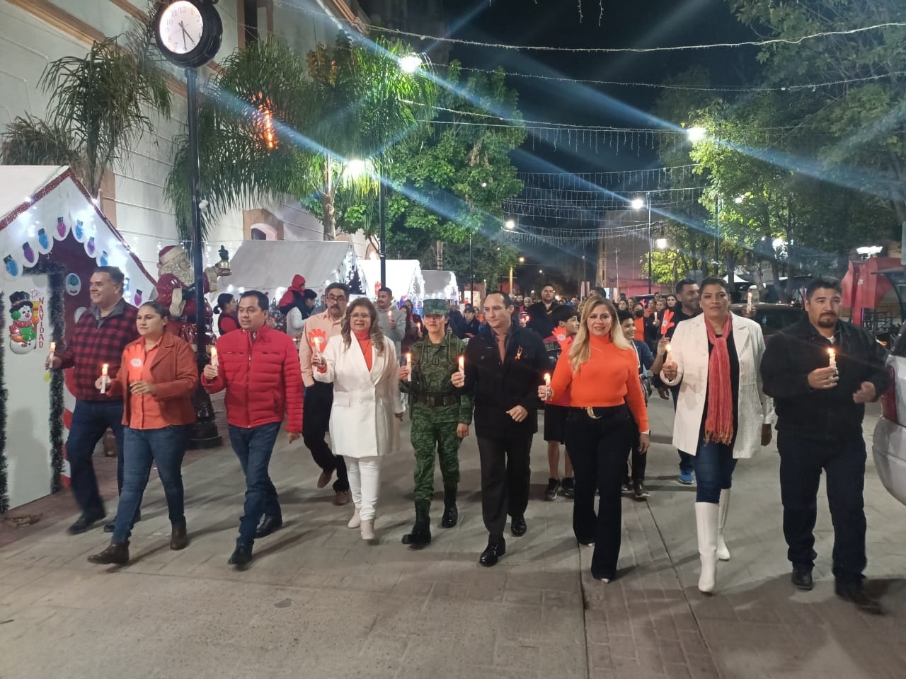 Realizan Caminata Naranja contra violencia. Noticias en tiempo real
