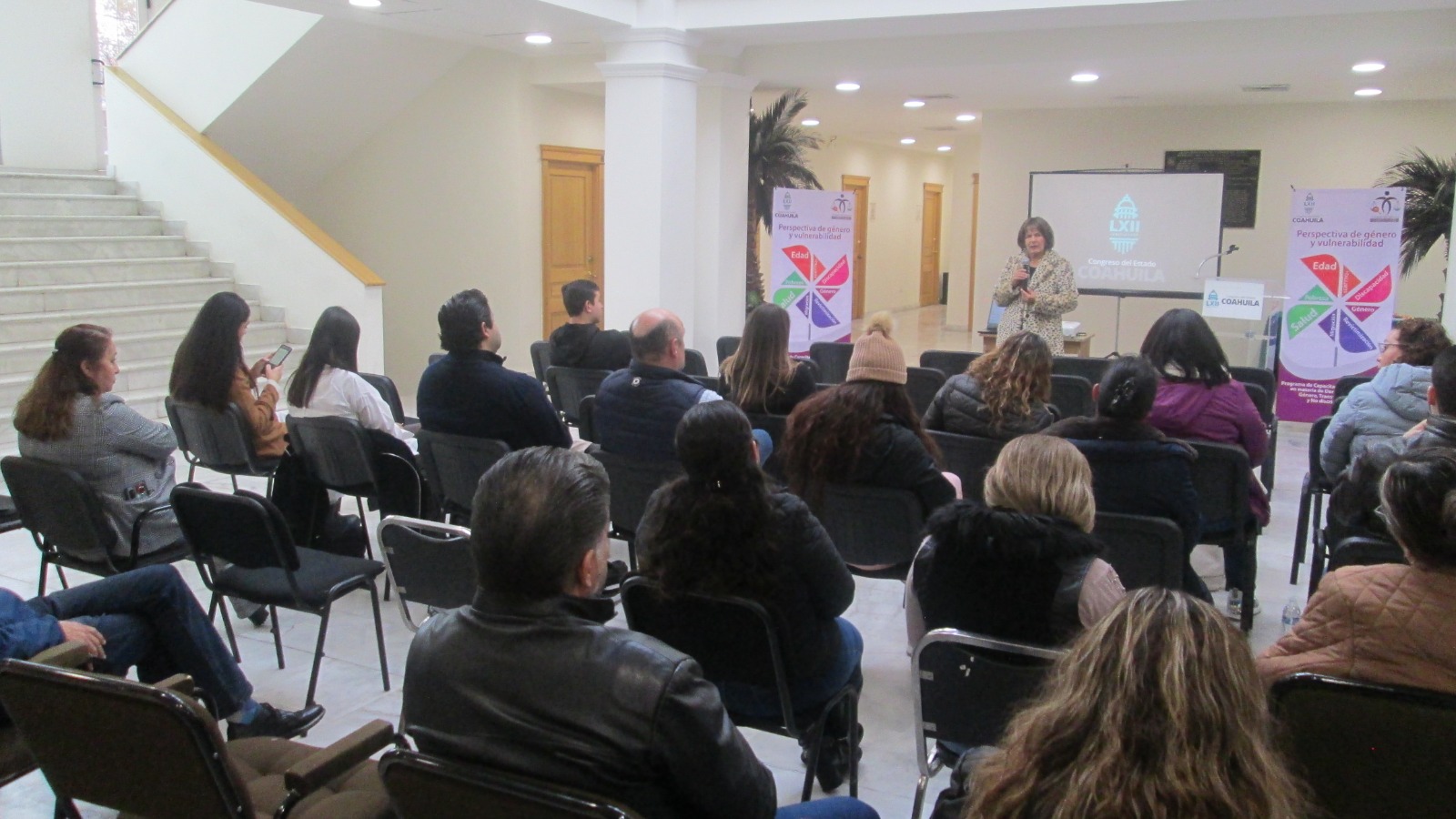 Congreso de Coahuila concluye capacitación en derechos humanos, perspectiva de género y discriminación. Noticias en tiempo real