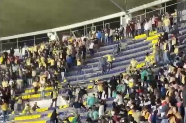 Aficionados de León y América desatan caos en la tribuna. Noticias en tiempo real