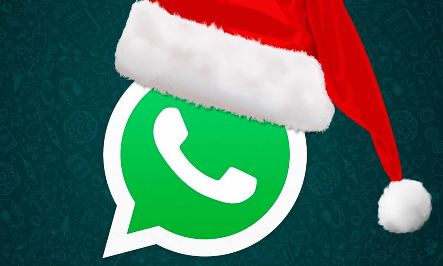 ¿Cómo ponerle un gorrito de navidad al ícono de tu WhatsApp?. Noticias en tiempo real