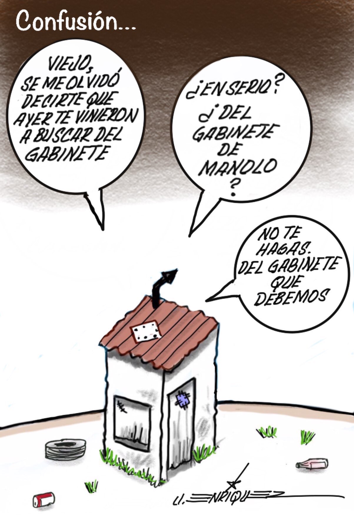 Cartón de Enríquez