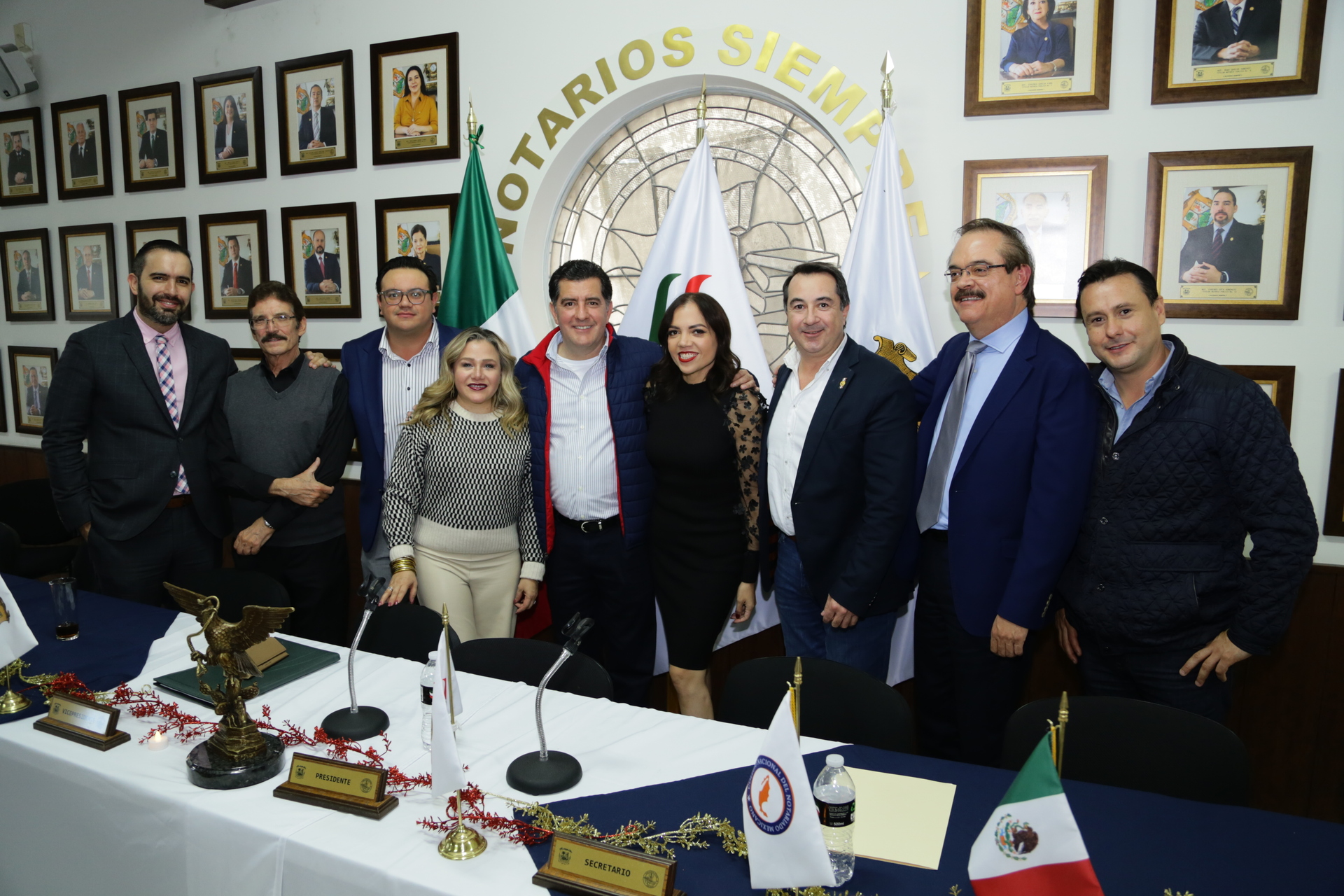 Celebran posada en el colegio de Notarios de Torreón 