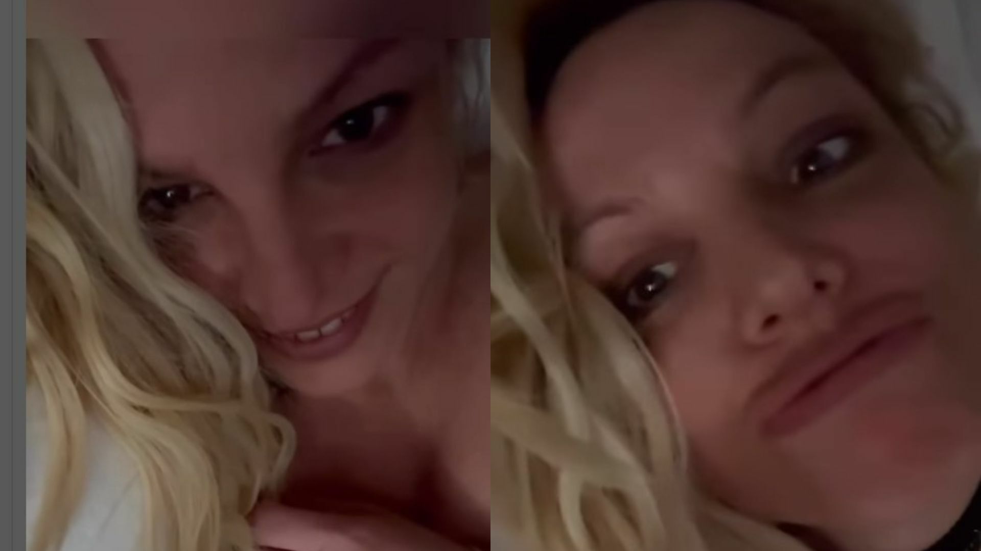 Britney Spears impacta a sus fans con video sugestivo en lencería y otro haciendo muecas