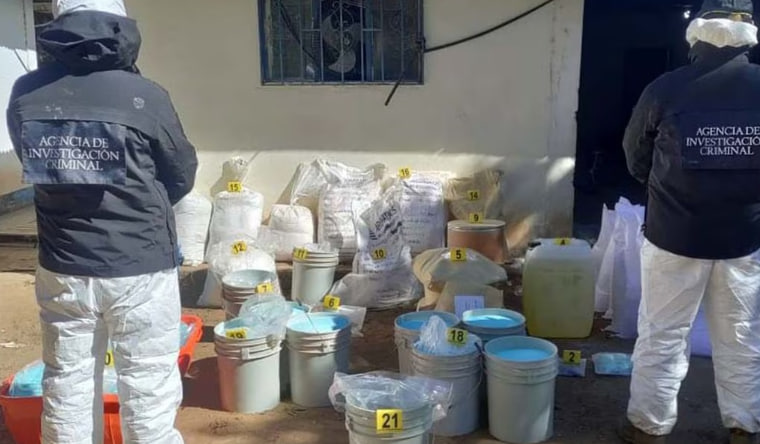 Aseguran en Chihuahua cerca de 129 mil pastillas de posible fentanilo