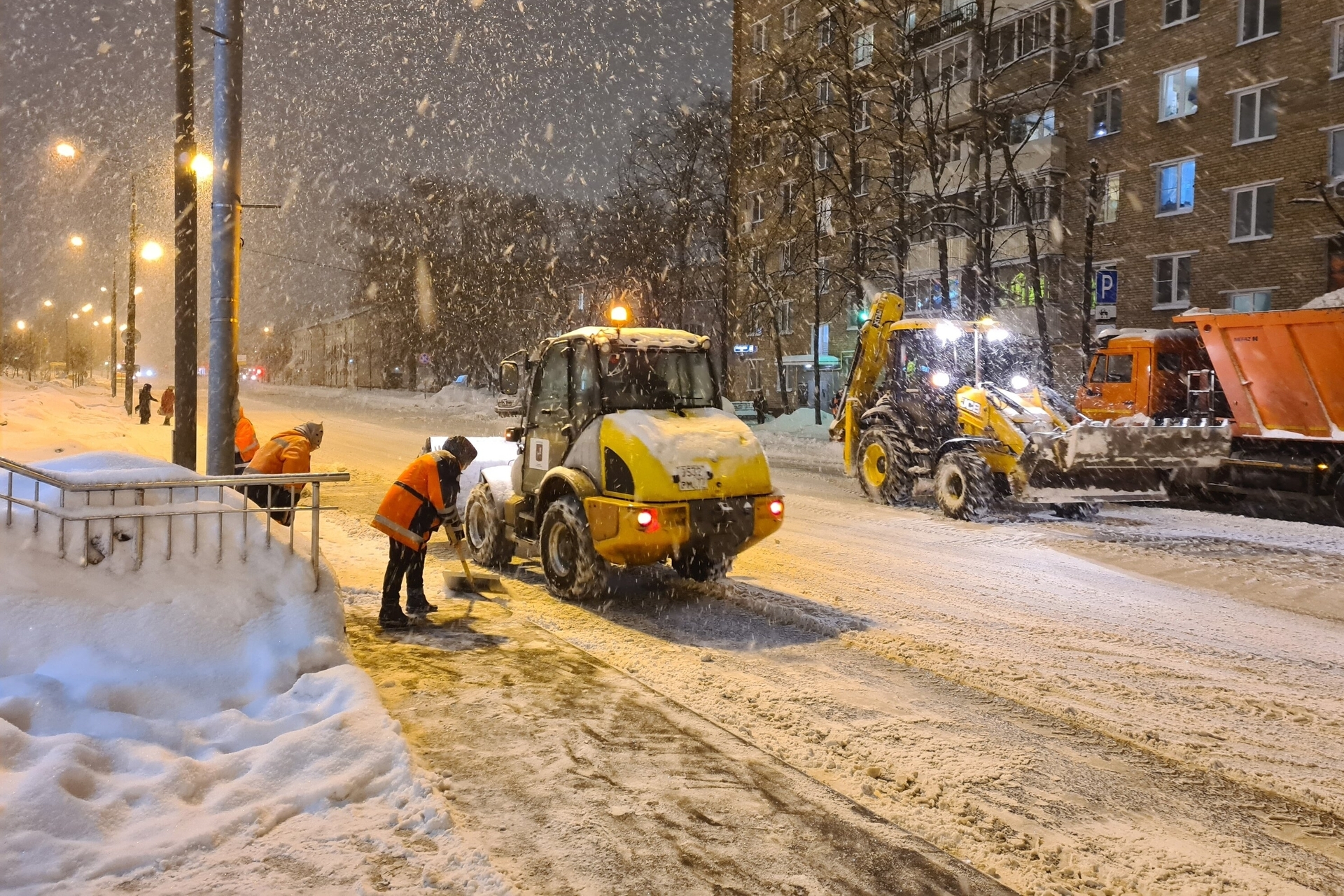 Moscú vive mayor nevada en 145 años