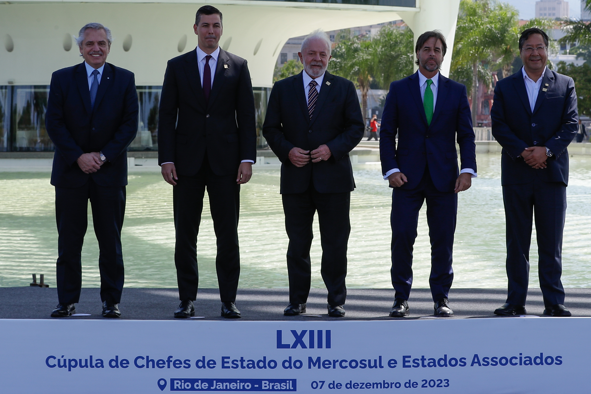 Comienza la cumbre del Mercosur en Río de Janeiro para el ingreso de Bolivia y el acuerdo de Singapur. Noticias en tiempo real