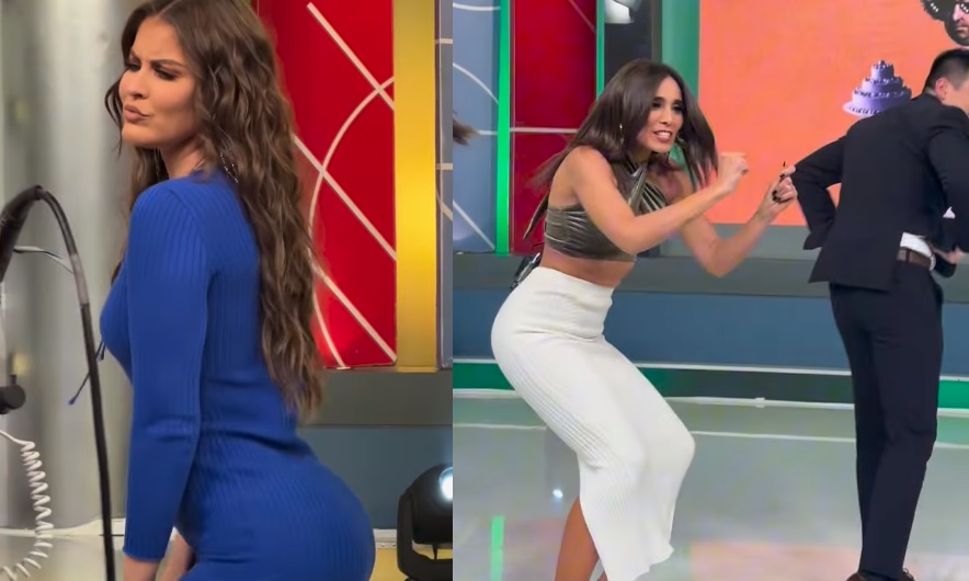 VIRAL: Conductoras de Al Extremo acaparan la atención con su baile . Noticias en tiempo real