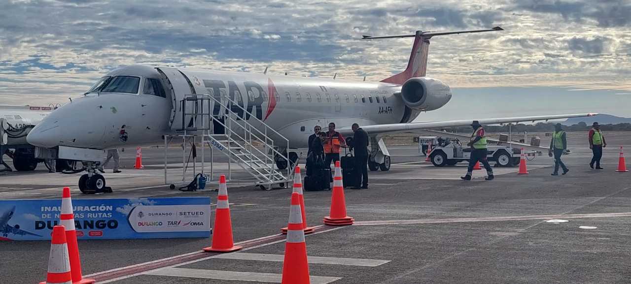Pasaje crece solo 2.3 % pese a apertura de tres nuevas rutas aéreas en Durango