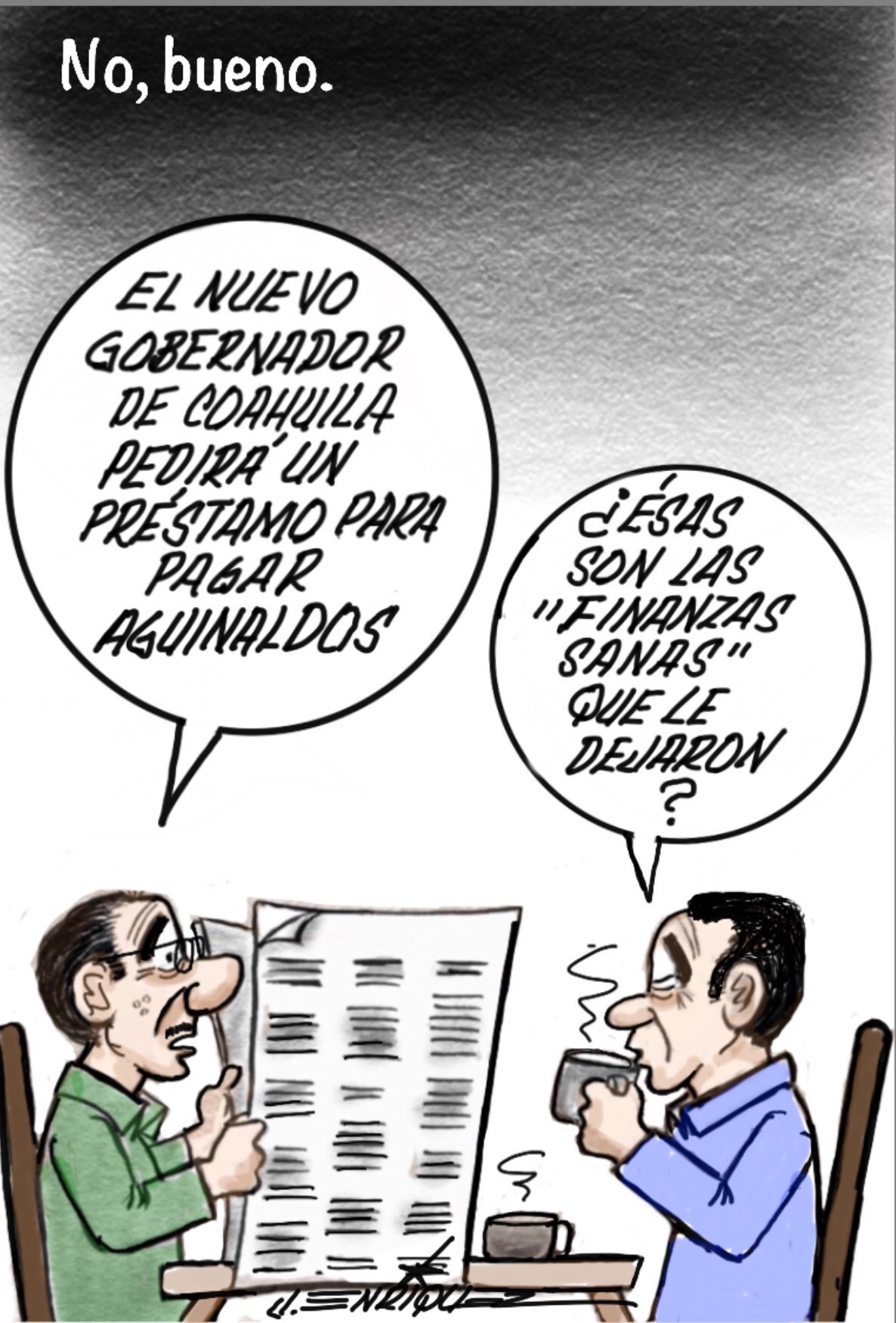 Cartón de Enríquez