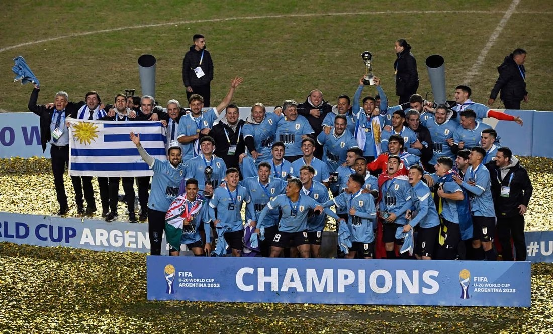 Campeones del Mundial sub-20 encabezan búsquedas de los uruguayos en Google en 2023. Noticias en tiempo real