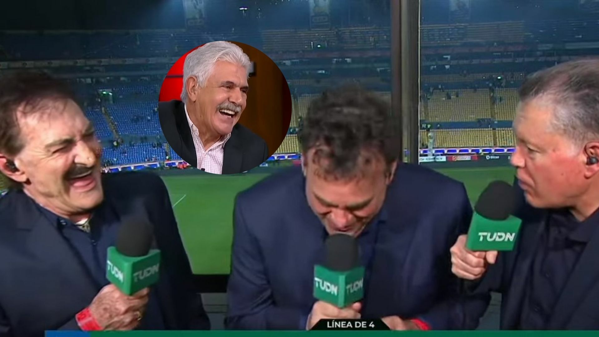 David Faitelson desata burlas tras confundir a Ricardo Peláez con \'Tuca\' Ferretti . Noticias en tiempo real