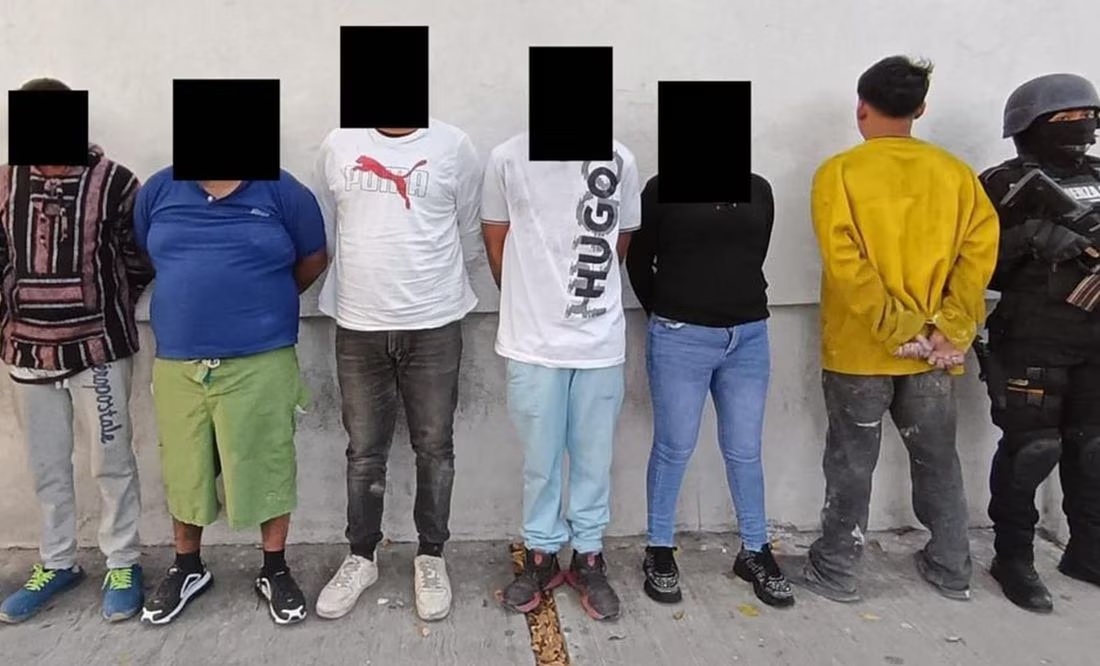 Detienen a 10 presuntos integrantes del crimen organizado en Nuevo León. Noticias en tiempo real