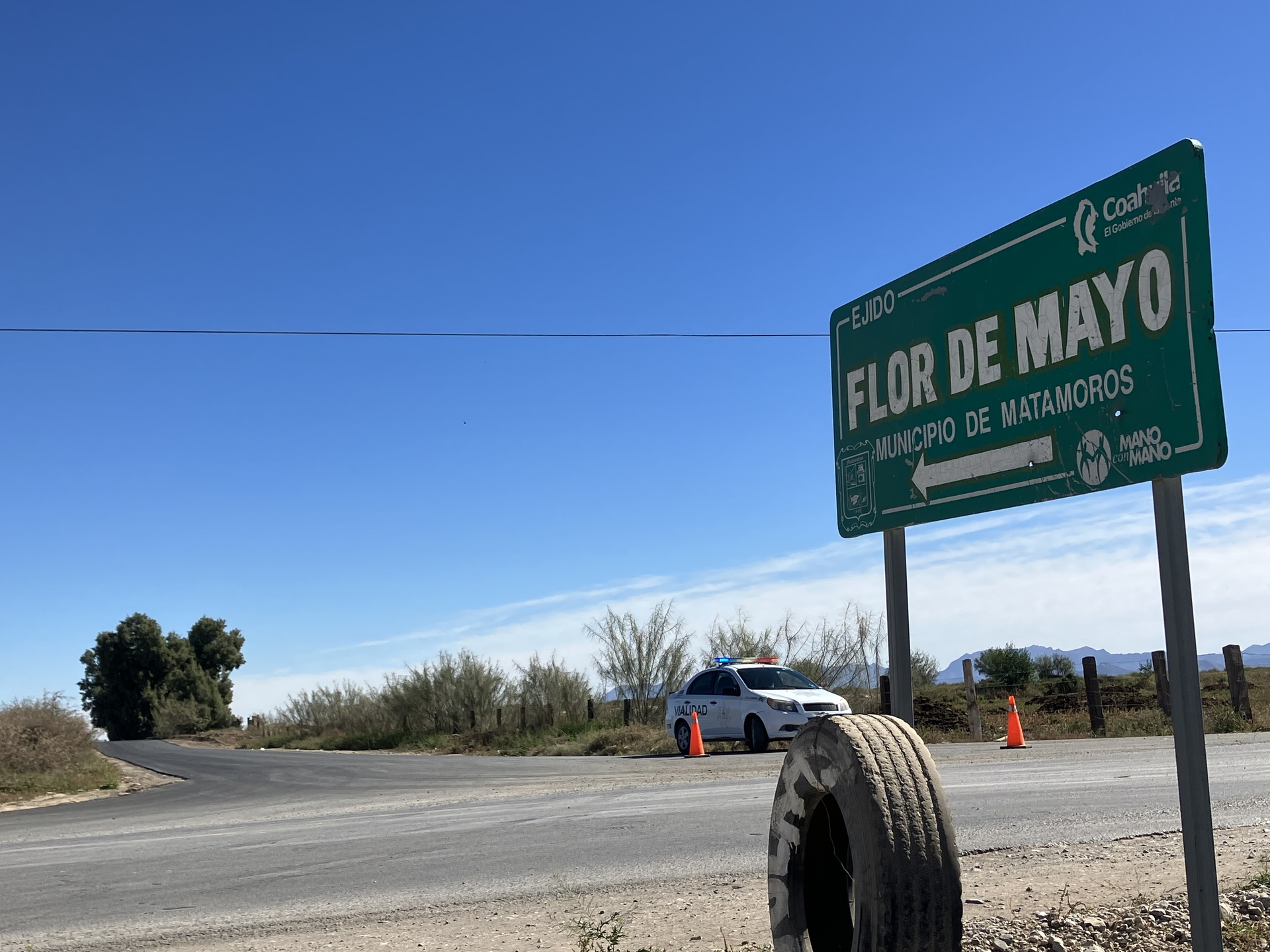 Entregan obra de pavimentación del ejido Flor de Mayo de Matamoros. Noticias en tiempo real