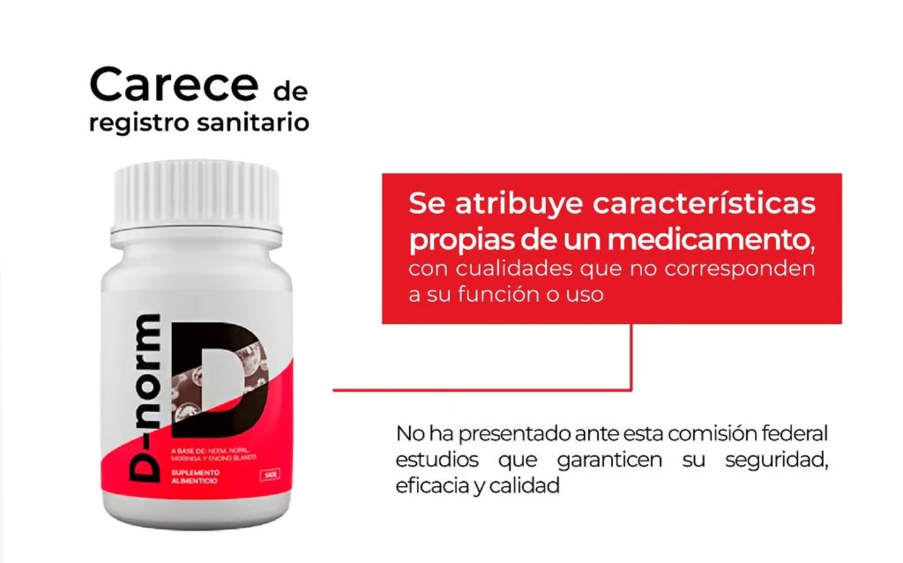 Emite Cofepris alerta sanitaria sobre producto para diabéticos. Noticias en tiempo real