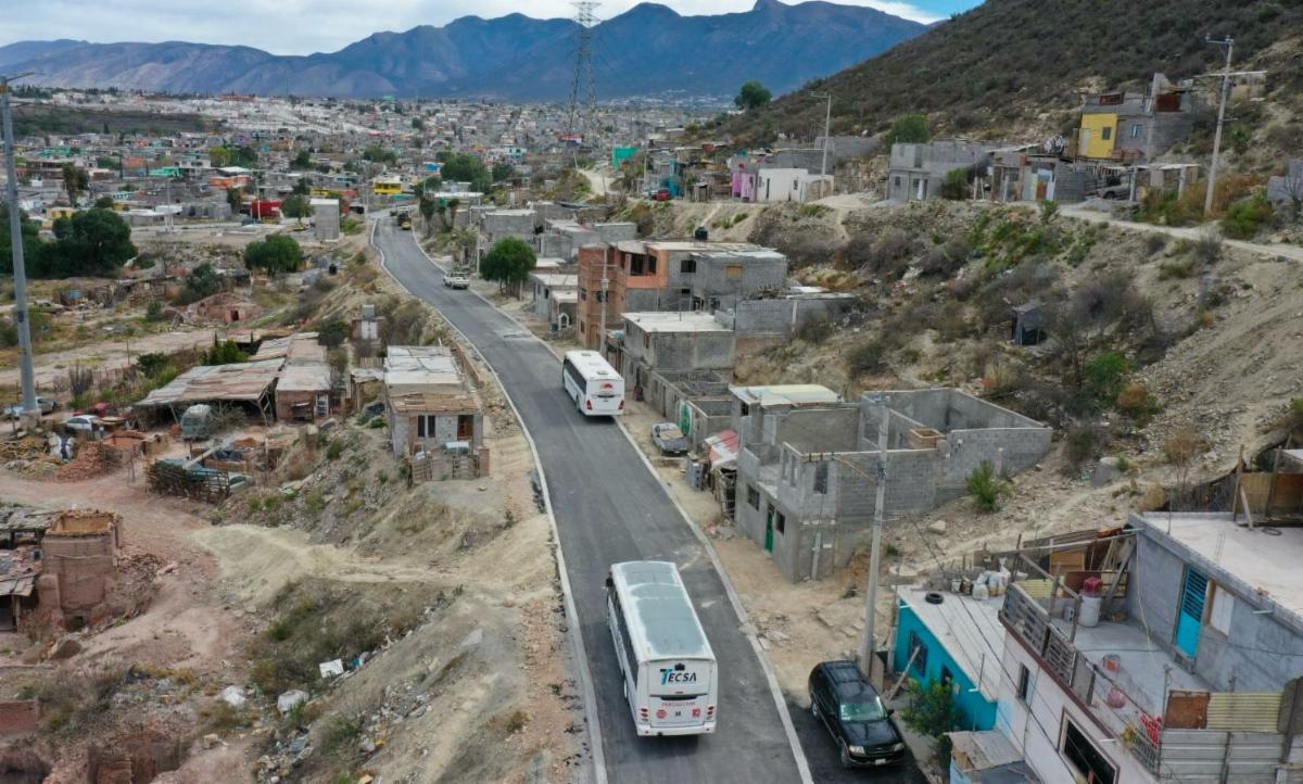 Ayuntamiento de Saltillo concluye nueva calle principal . Noticias en tiempo real