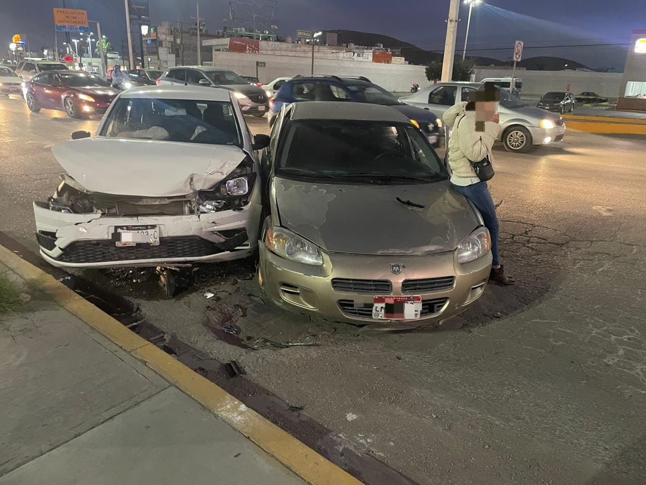 Se registra aparatoso accidente sobre el bulevar Miguel Alemán de Gómez Palacio. Noticias en tiempo real