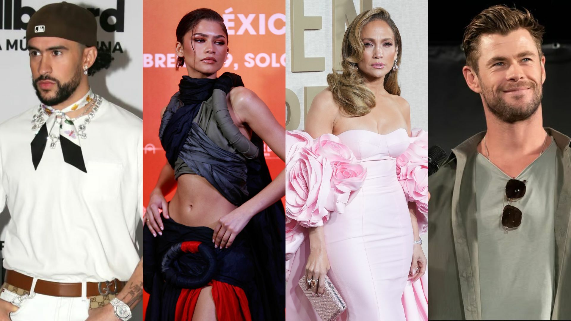 Revelan a Zendaya, Bad Bunny, Jennifer Lopez y Chris Hemsworth como anfitriones de la Met Gala . Noticias en tiempo real