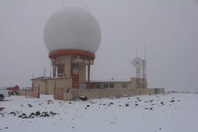 Cae nieve y aguanieve en Nuevo León. Noticias en tiempo real