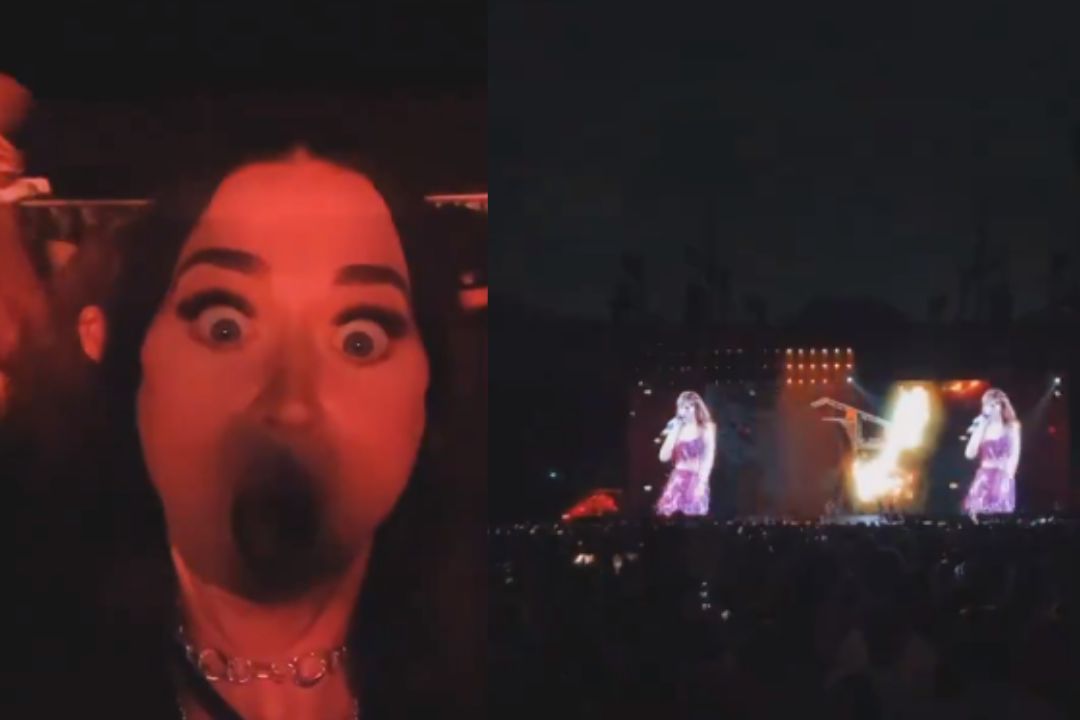 Katy Perry disfruta del concierto de Taylor Swift. Noticias en tiempo real