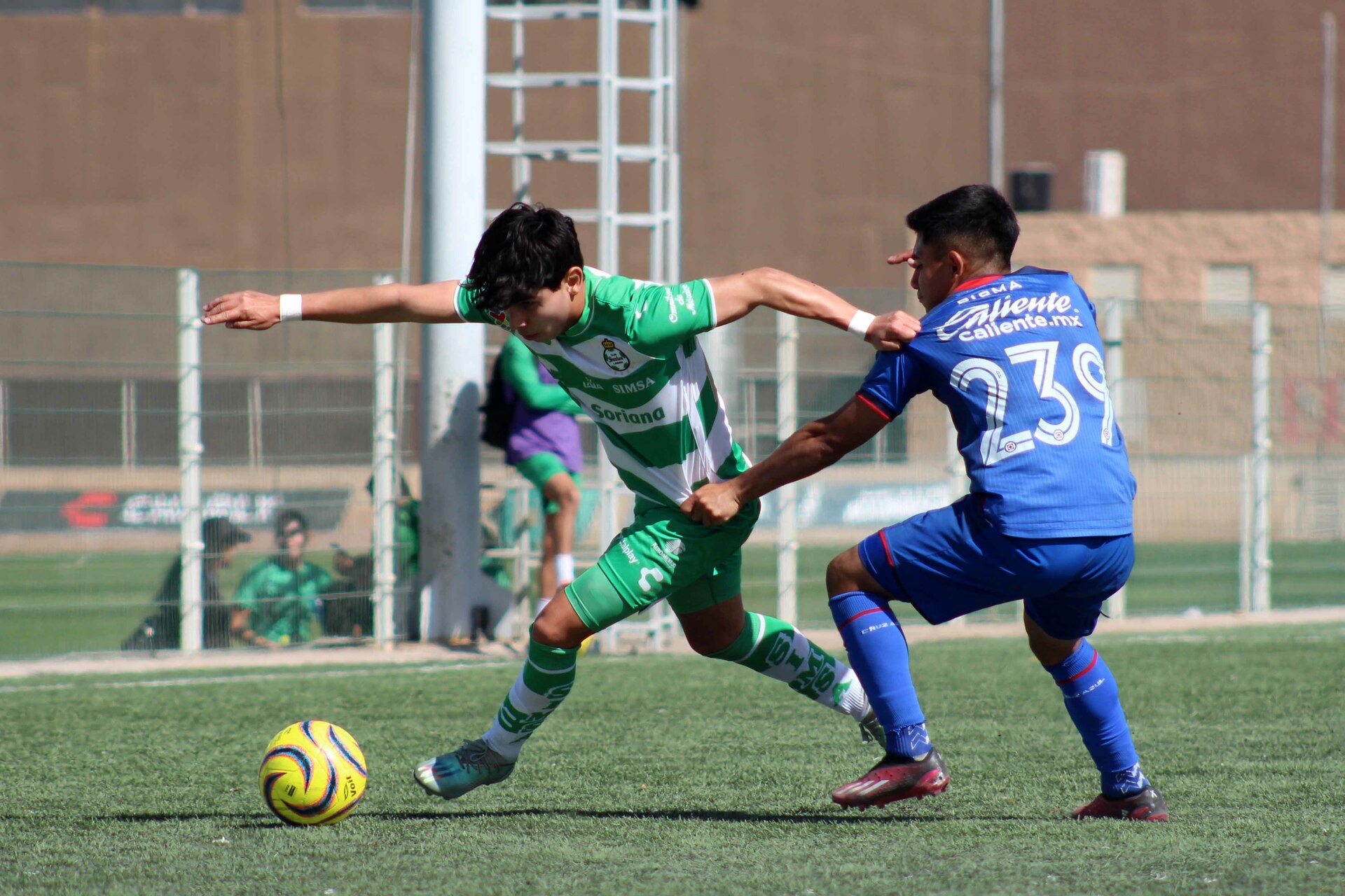 Pierde la Sub-18 de Santos Laguna por la mínima diferencia. Noticias en tiempo real