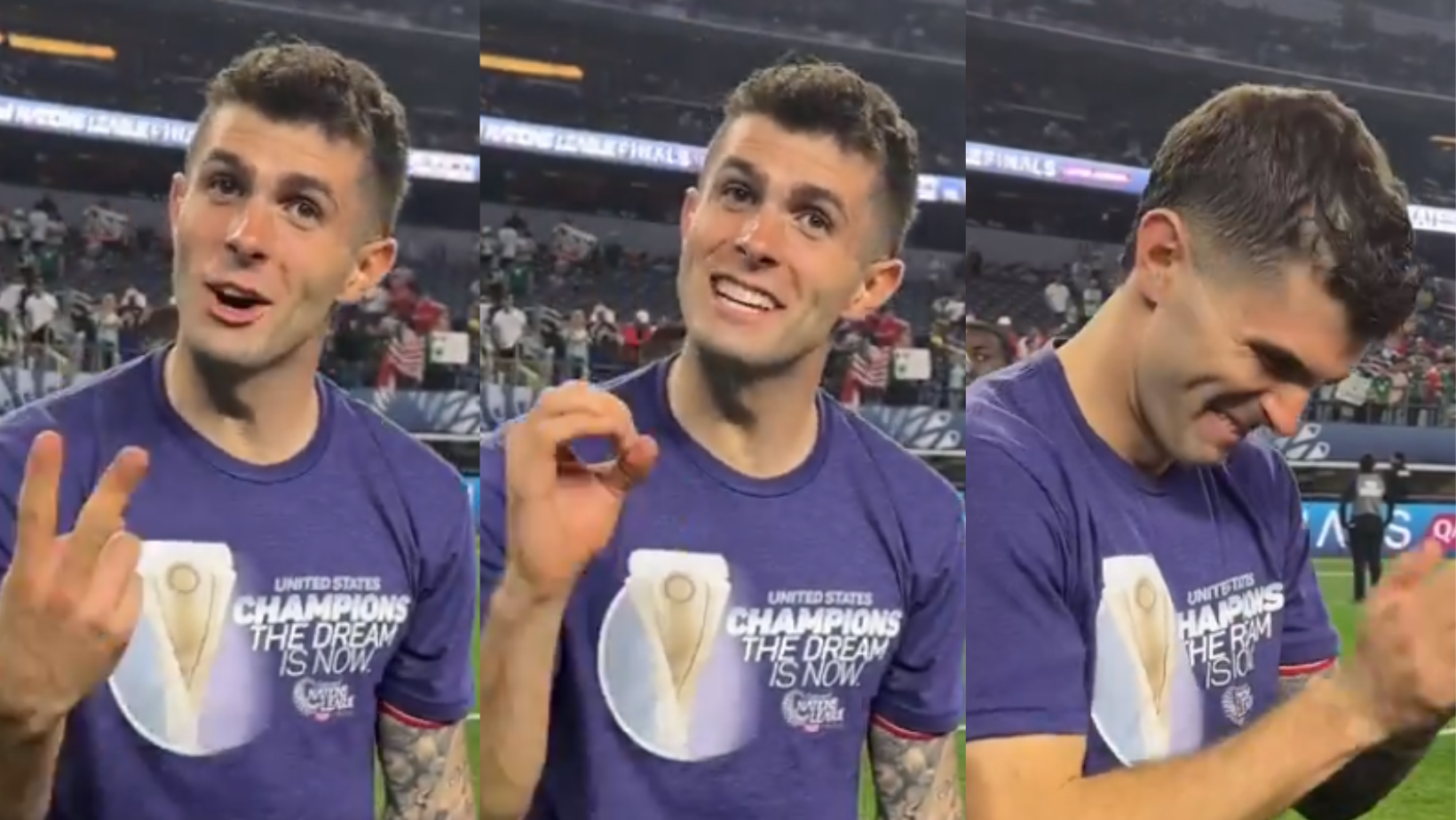 ¡Dos a cero! Christian Pulisic se burla de la Selección Mexicana en plena premiación . Noticias en tiempo real