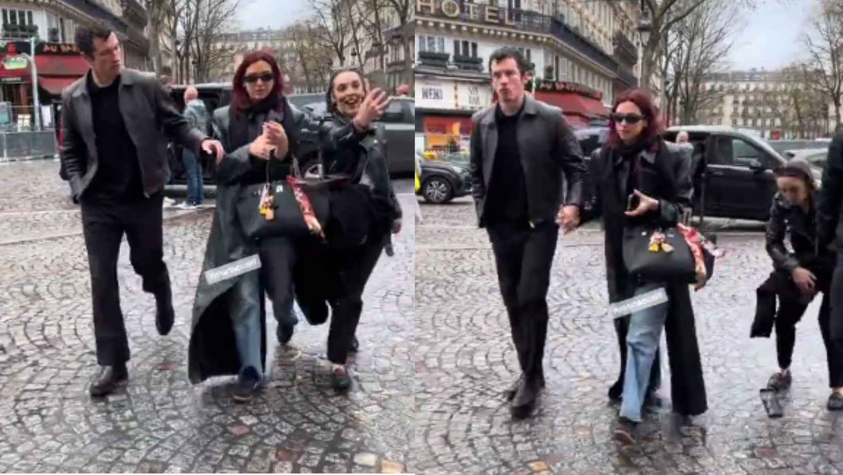 ¿Aplicó un Bad Bunny? Guardaespaldas de Dua Lipa le tira el celular a una fanática . Noticias en tiempo real
