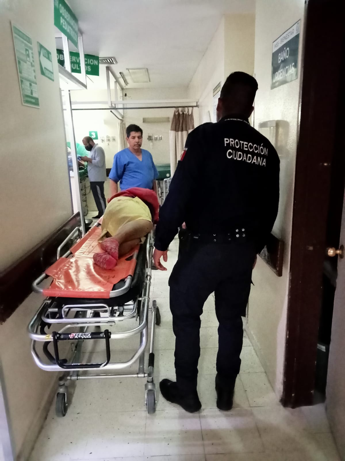 Mujer con discapacidad sufre accidente en Matamoros. Noticias en tiempo real