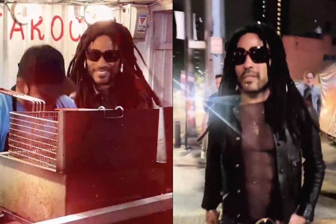 Lenny Kravitz vende hamburguesas en la CDMX. Noticias en tiempo real