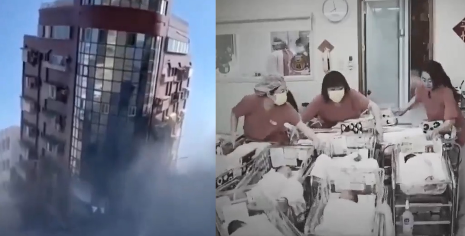 VIDEOS: Así fue el terremoto de 7.5 que azotó a Taiwán . Noticias en tiempo real