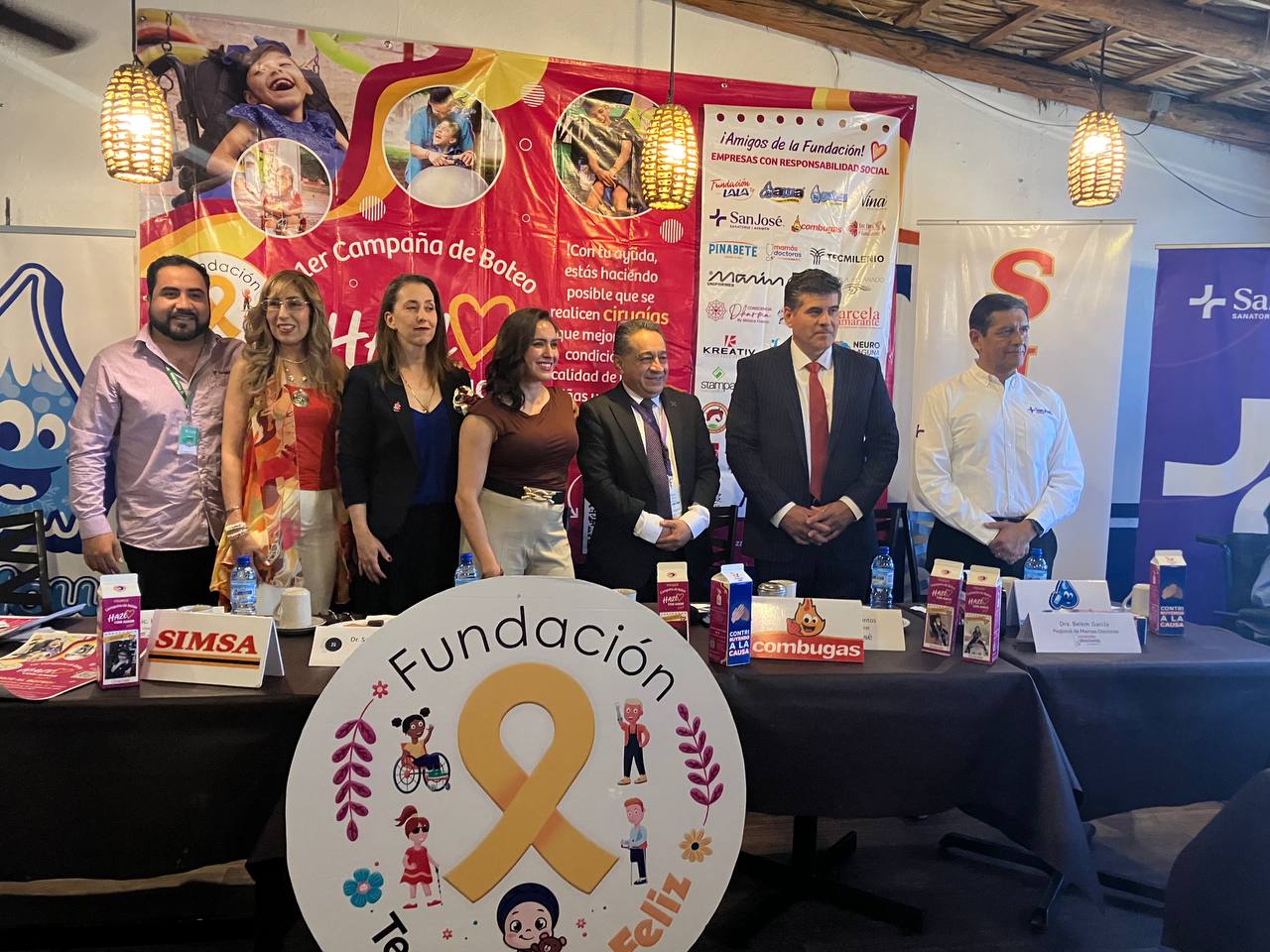 Asociación lanza su primera campaña de boteo a beneficio de seis pequeños con parálisis cerebral. Noticias en tiempo real
