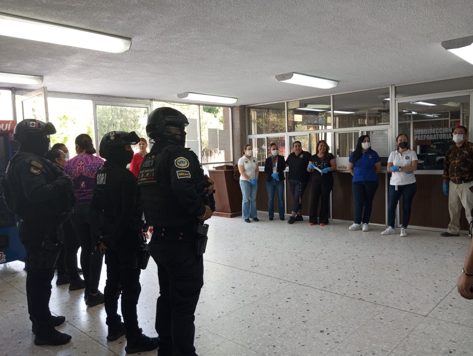Implementan el Protocolo Mochila Segura en la 18 de Marzo en Gómez Palacio. Noticias en tiempo real