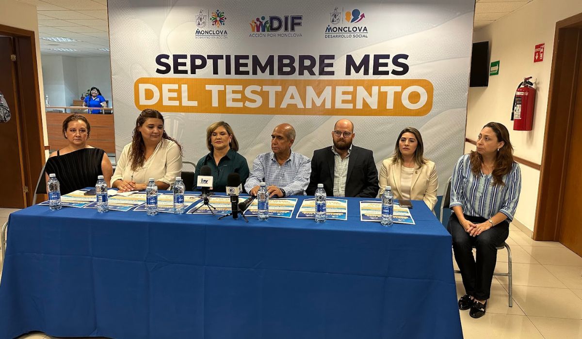 Arranca programa Septiembre mes del testamento Lado.mx