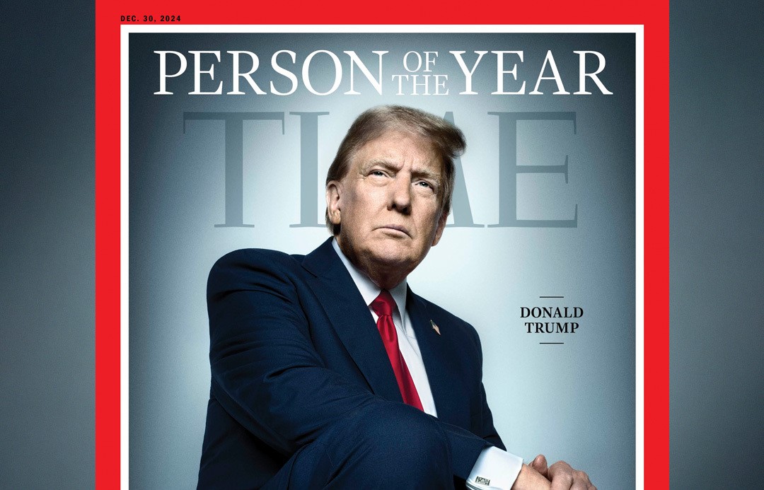 Donald Trump elegido Persona del Año por revista Time. Noticias en tiempo real