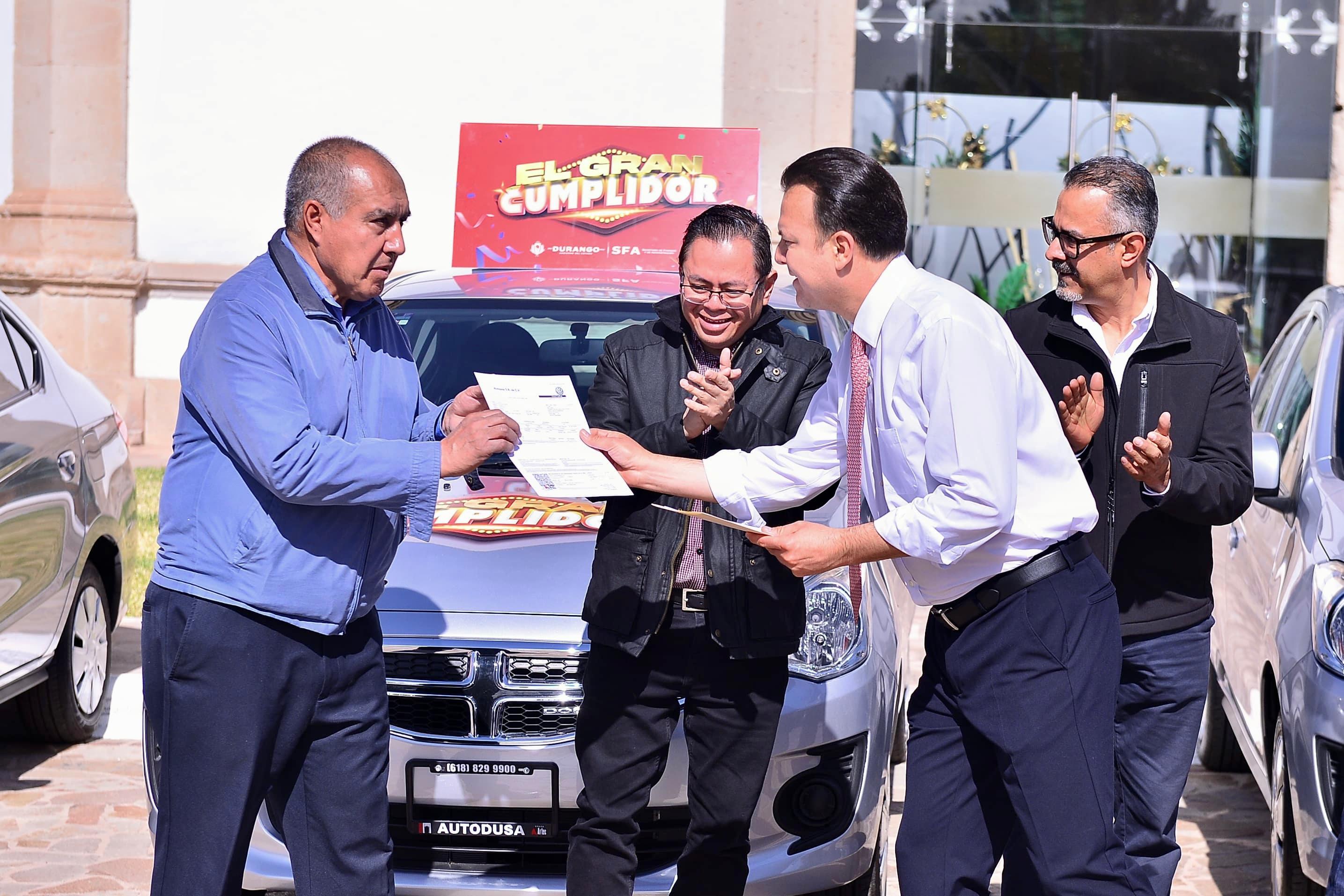 Premian a los contribuyentes cumplidos de Durango. Noticias en tiempo real