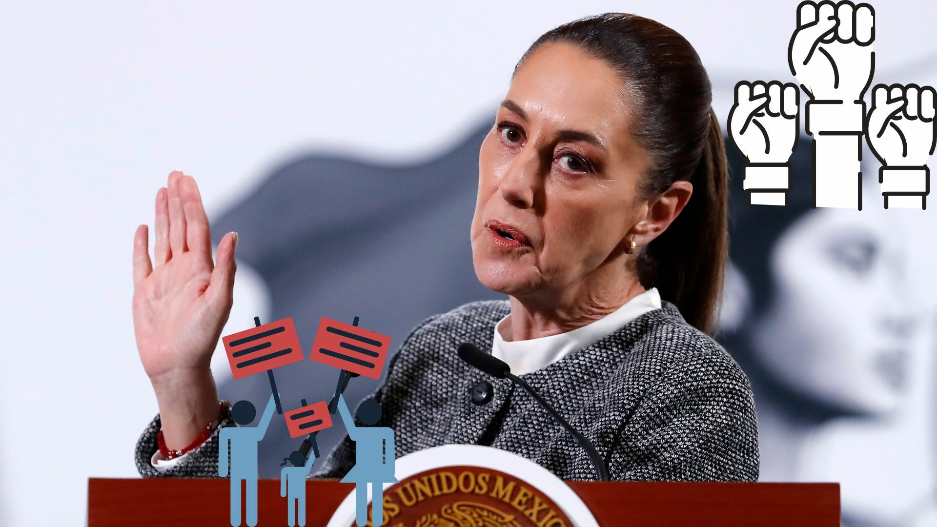 Claudia Sheinbaum llega con aprobación del 78 % a sus 100 días. Noticias en tiempo real