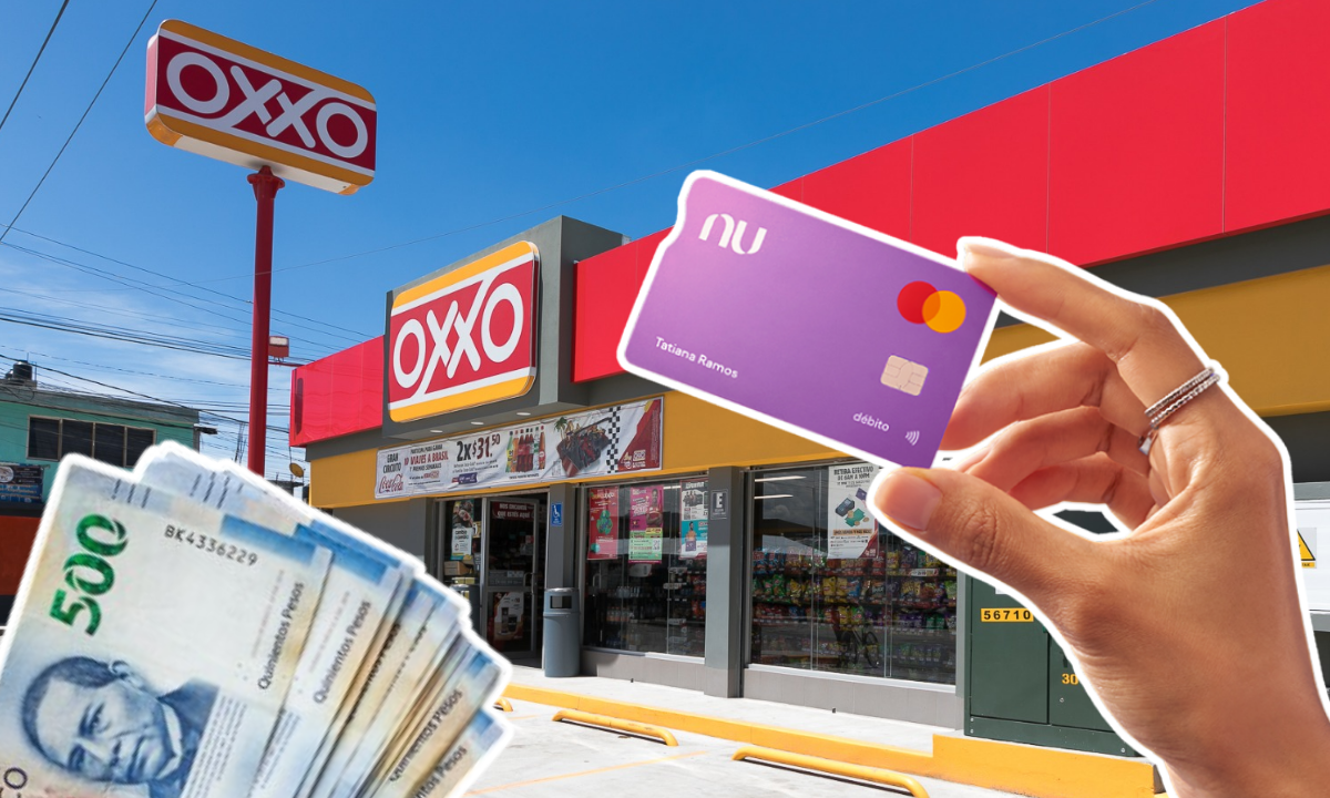 Oxxo permitirá retiros y depósitos de efectivo para clientes de Nu. Noticias en tiempo real