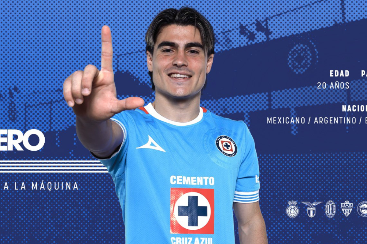 Cruz Azul hace oficial la llegada de Luka Romero al equipo. Noticias en tiempo real