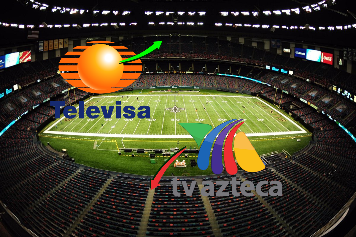 Televisa supera a TV Azteca en cifras de espectadores del Super Bowl . Noticias en tiempo real