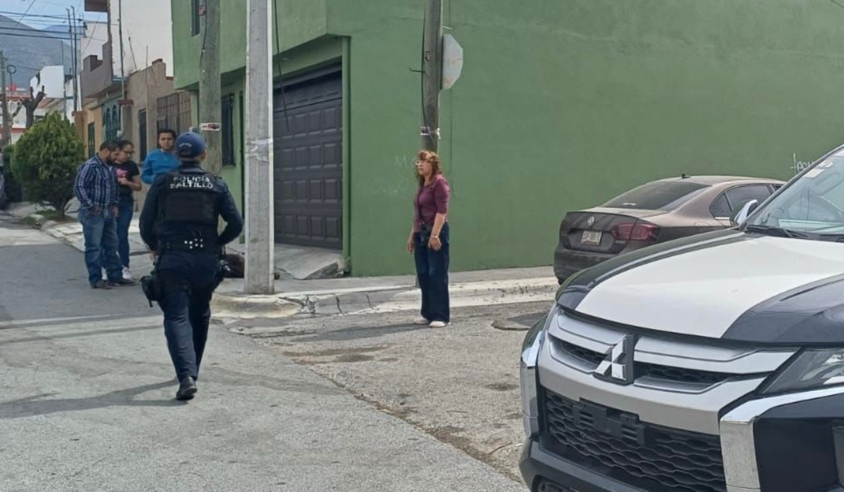 Muere hombre en plena calle al sur de Saltillo. Noticias en tiempo real
