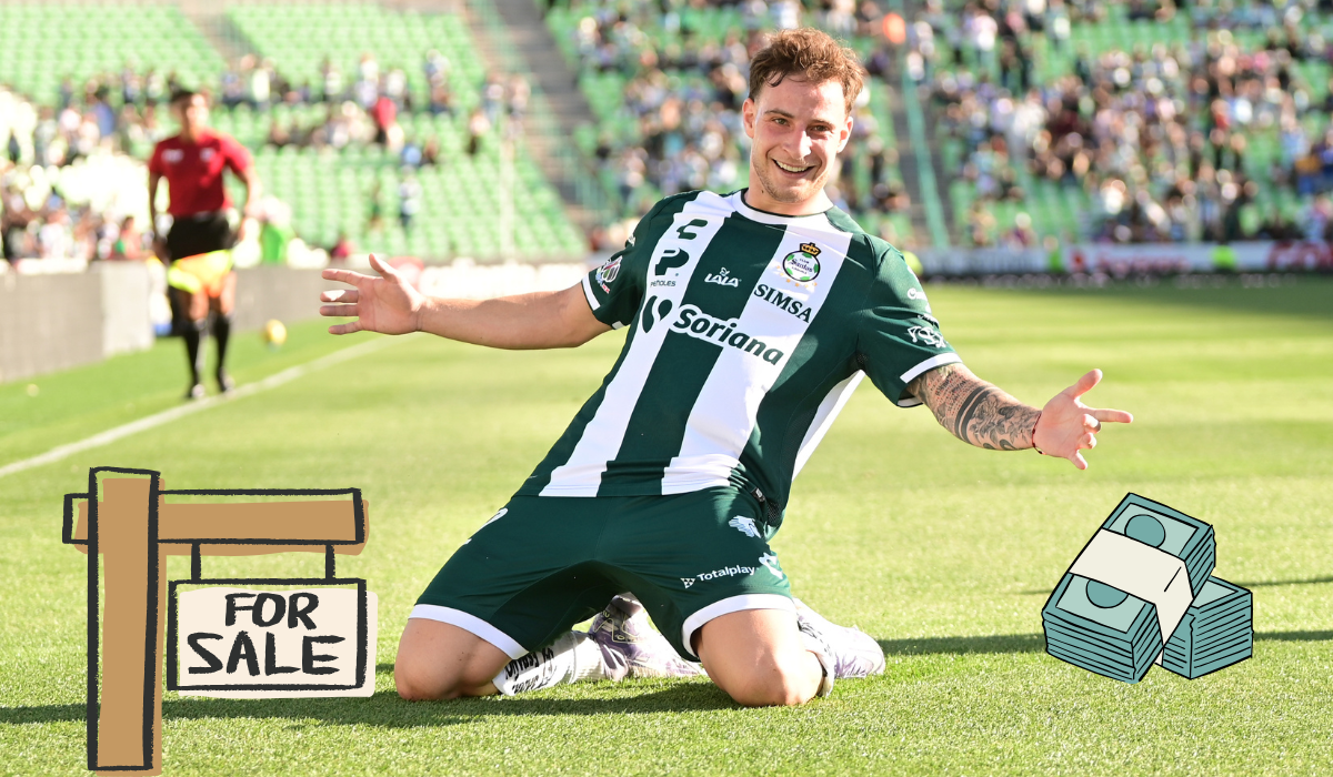Club Santos Laguna: ¿En cuanto podrían vender a Bruno Barticciotto?. Noticias en tiempo real