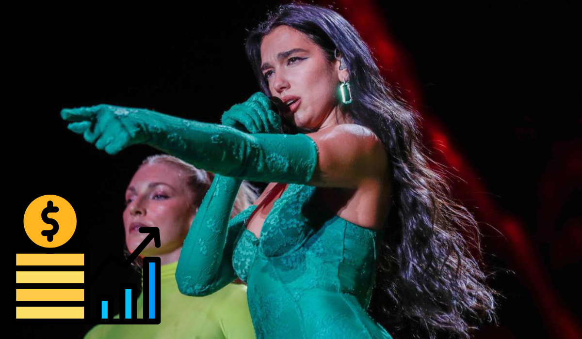 Boletos de Dua Lipa a precios accesibles, ¿Cuántos artistas cobran más que ella?. Noticias en tiempo real