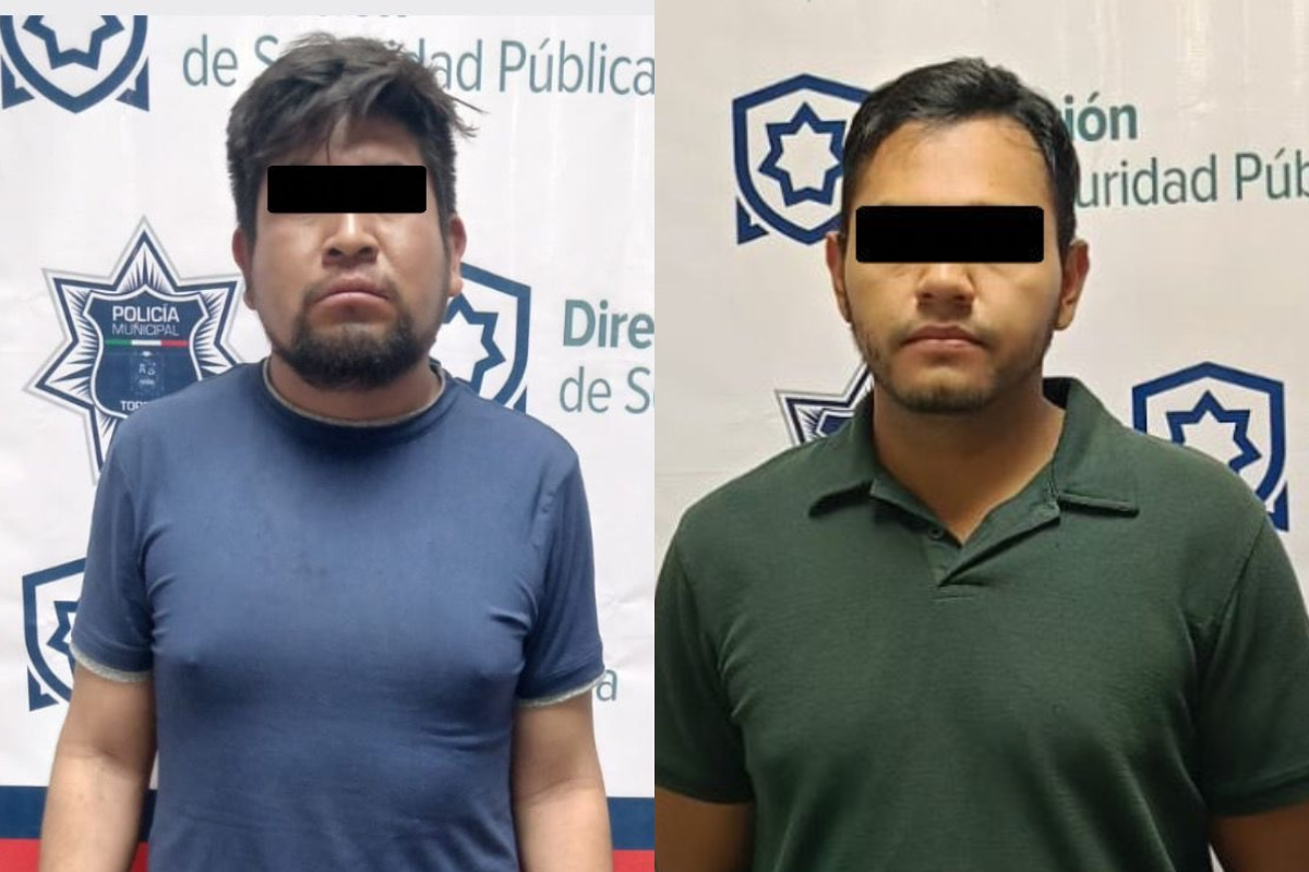 En Torreón, detienen a dos jóvenes por el delito de abuso sexual . Noticias en tiempo real