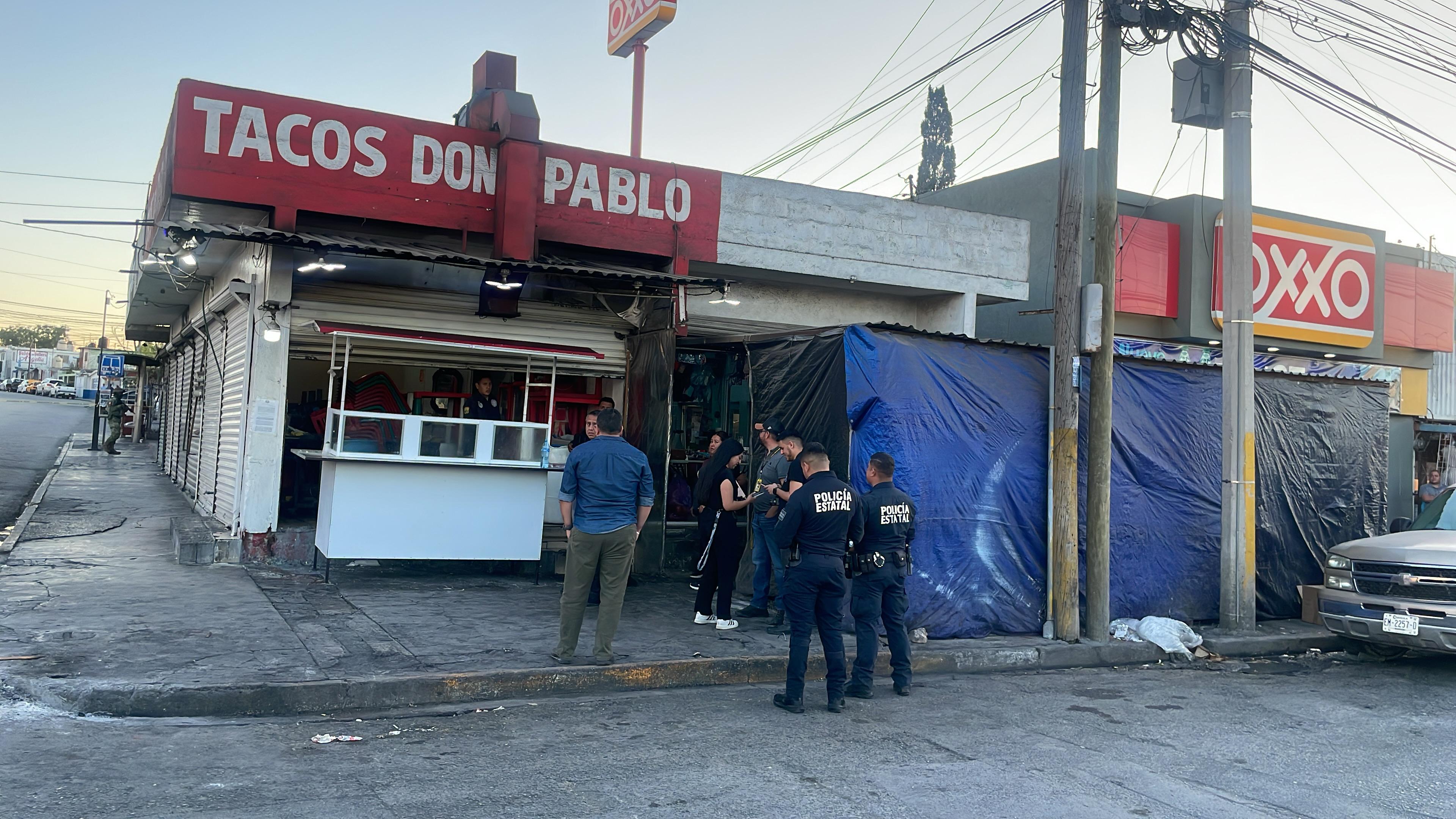 Catean negocio tras homicidio de una persona la noche del domingo en Saltillo . Noticias en tiempo real