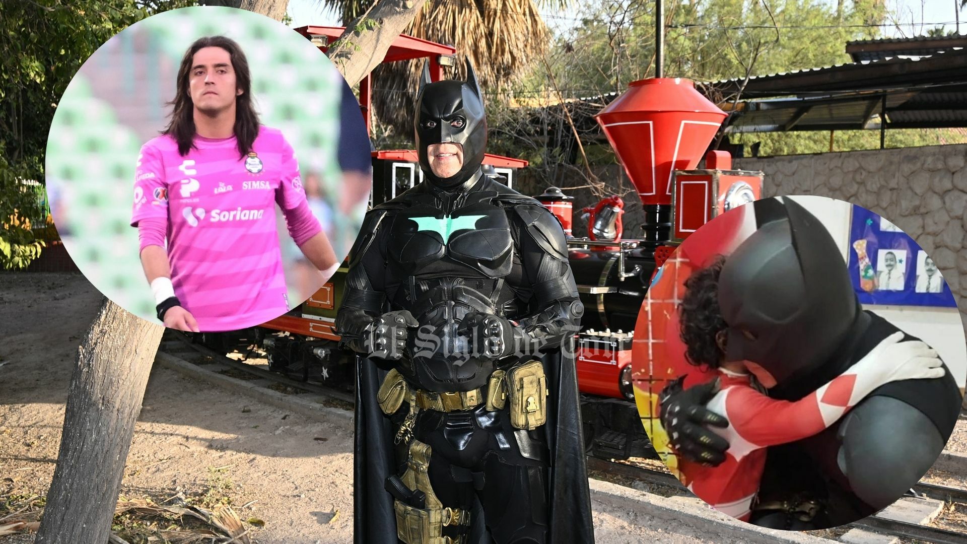 Batman lagunero busca a Carlos Acevedo para ayudar a niños con cáncer. Noticias en tiempo real