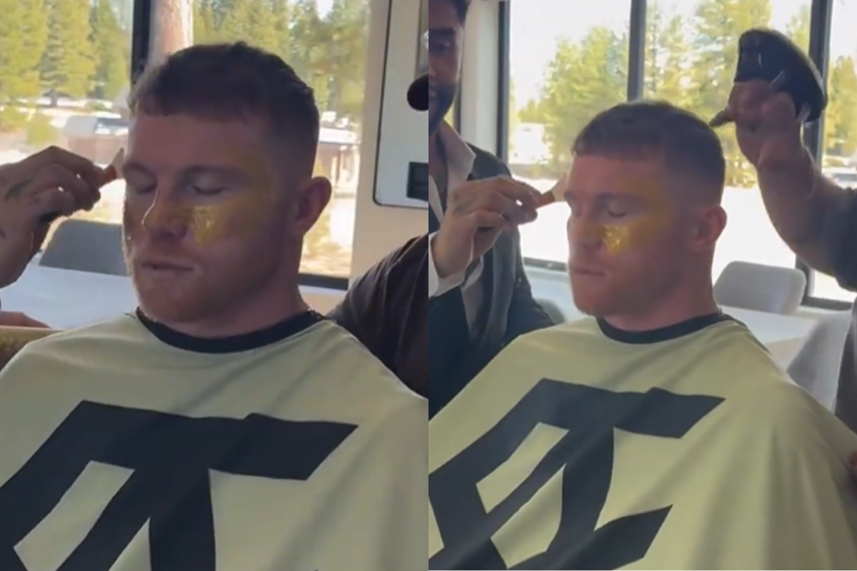 ¿Cuánto cuesta la mascarilla de oro que se puso el Canelo Álvarez previo a su pelea?. Noticias en tiempo real