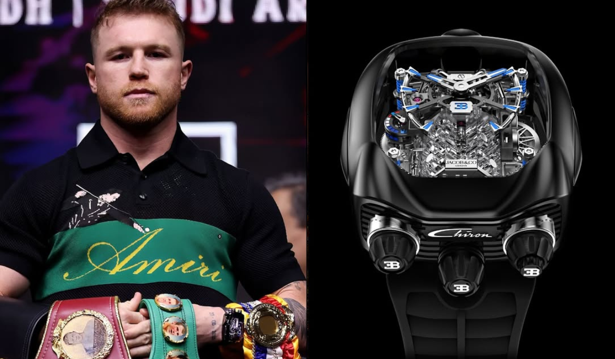 ¿Cuánto vale el reloj Bugatti que Canelo Álvarez usó previo a la pelea con William Scull?. Noticias en tiempo real