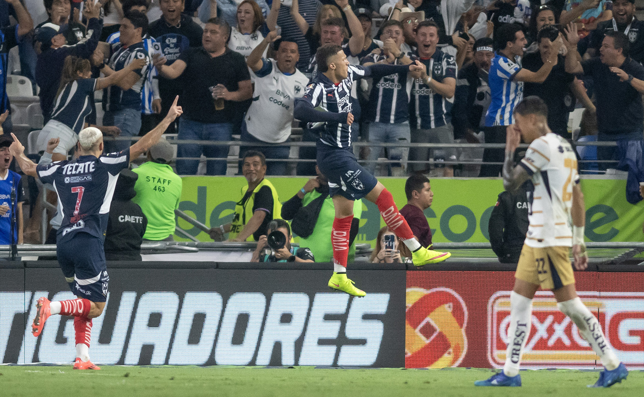 Germán Berterame y Nelson Deossa marcaron durante el complemento las dianas con las que Rayados venció 2-0 a Pumas, para que el vigente subcampeón de la Liga MX se quedara con el último pase a la 