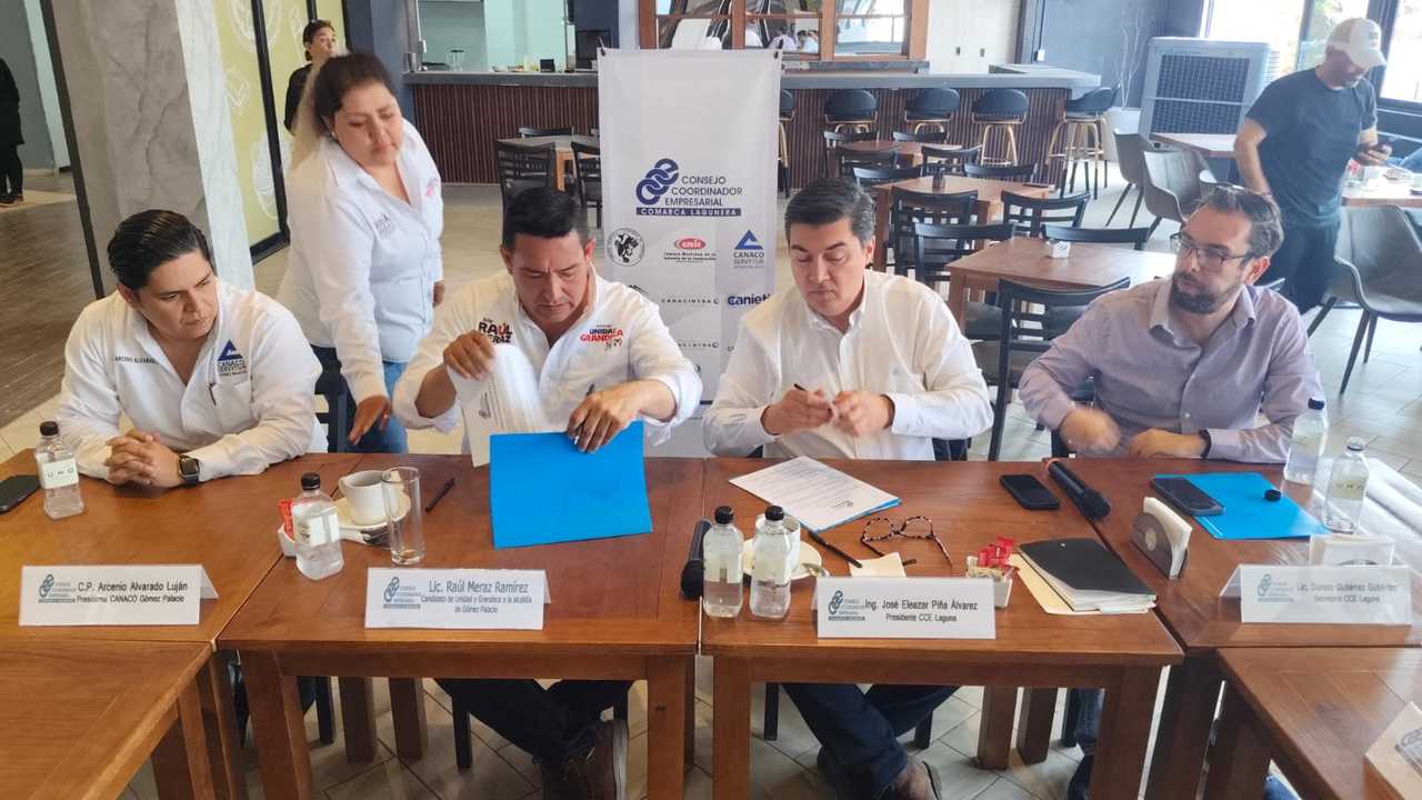 Compromete CCE a candidato a atender cuatro ejes. Noticias en tiempo real
