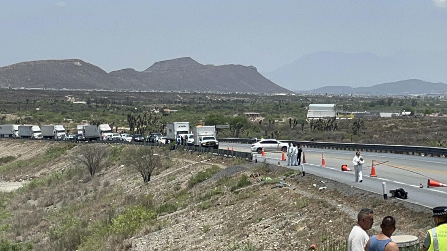 Atropellan y matan a hombre en Libramiento de Saltillo . Noticias en tiempo real