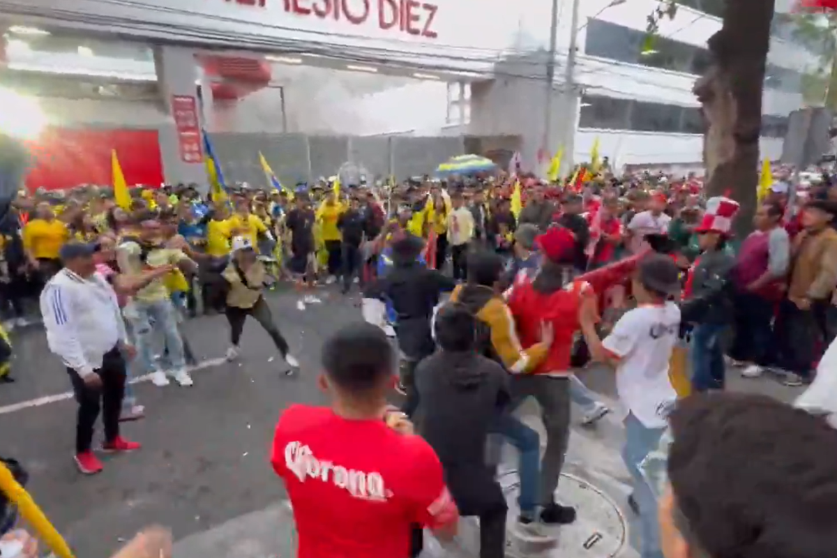 Caos, tensión y violencia en la llegada de Toluca y América al Nemesio Díez. Noticias en tiempo real